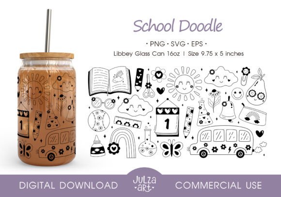 Black School Graphics for Crafts Review
