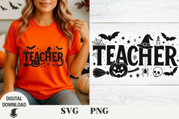 Halloween Teacher Graphics for Crafts