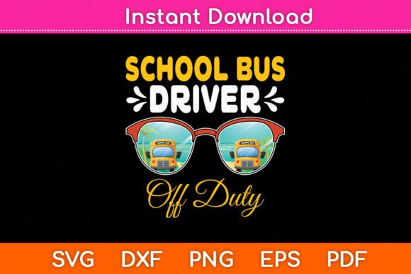 School Bus Driver Henry Graphics for Crafts