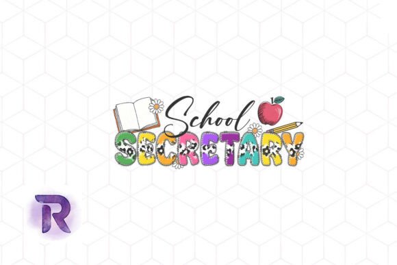 School Secretary Leopard Graphics & Crafts Review