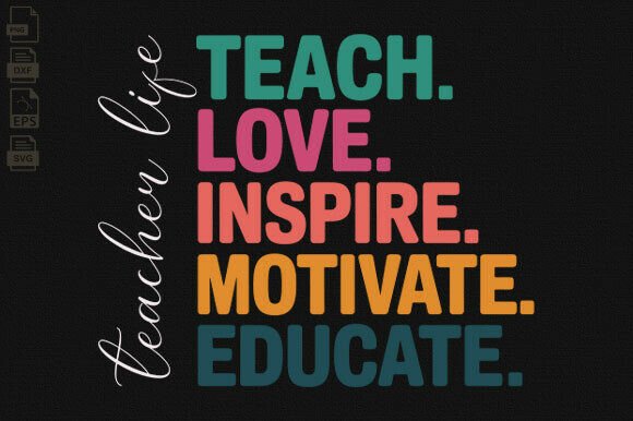 Teacher Appreciation Graphics for Crafts