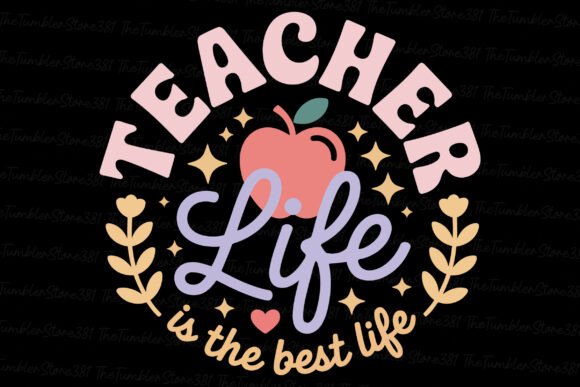 Teacher Life SVG: Graphics for Crafts & Branding