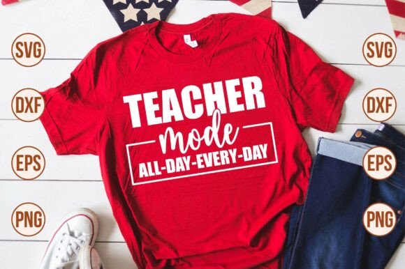 Teacher Mode SVG for Crafts & Graphics